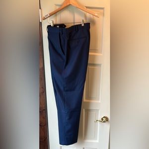 Men’s Jos. A. Bank Traveler Collection Tailored Fit 34x32 Dress Pants Navy Blue